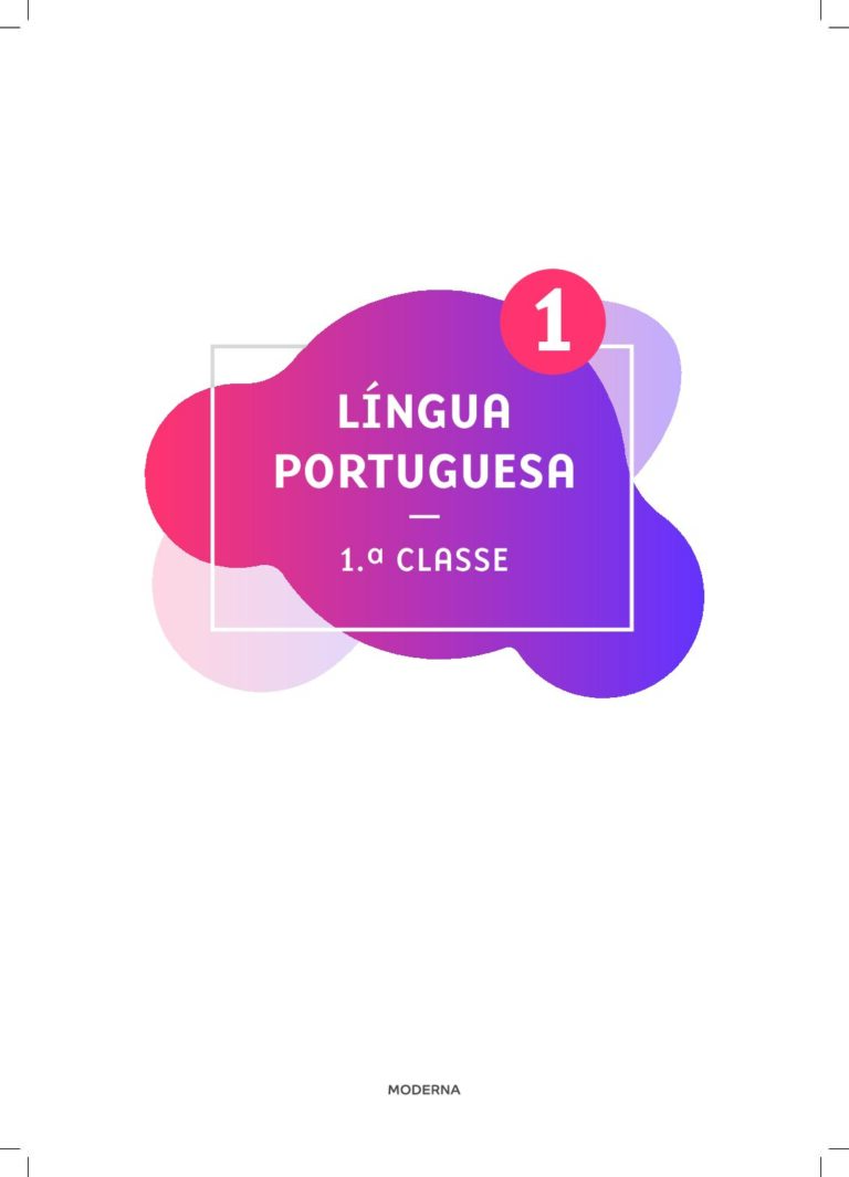 Capa: Língua Portuguesa — 1.ª Classe