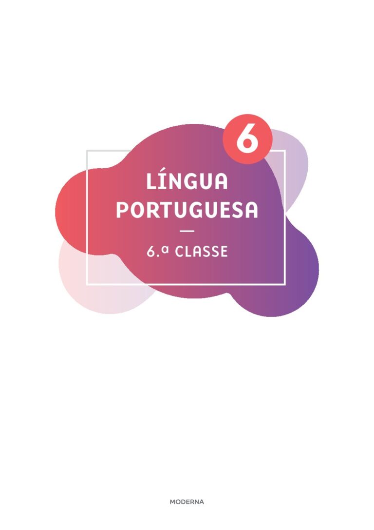 Capa: Língua Portuguesa — 6.ª Classe