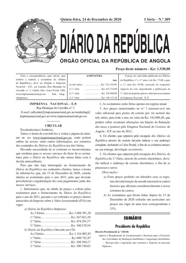 Regulamento das Modalidades de Ensino à Distância e Semi-Presencial no Ensino Primário e Secundário