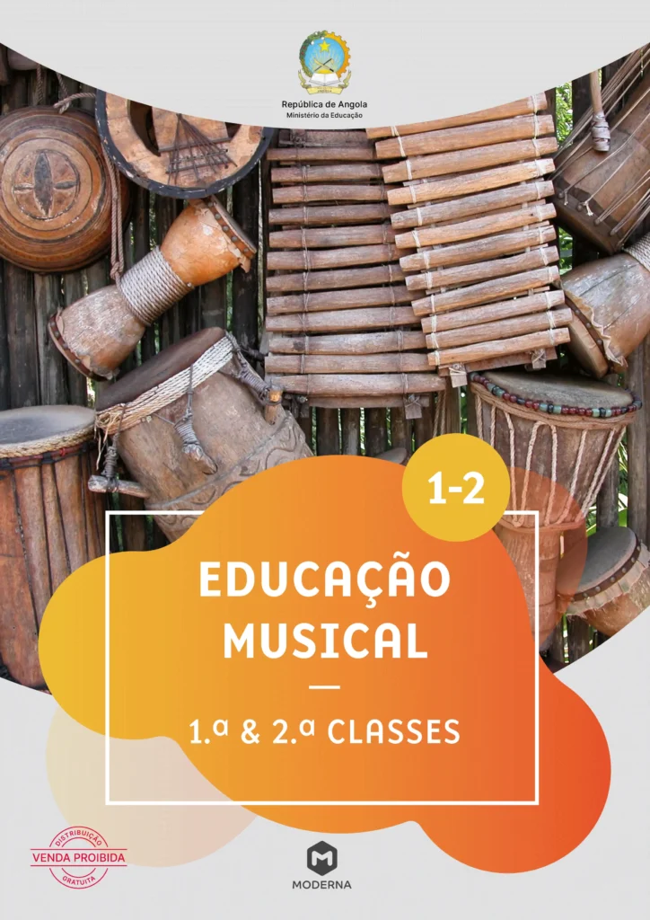 Capa: Educação Musical – Manual da 1.ª Classe