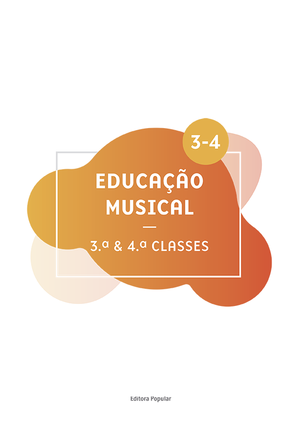Capa: Educação Musical – Manual da 4.ª Classe