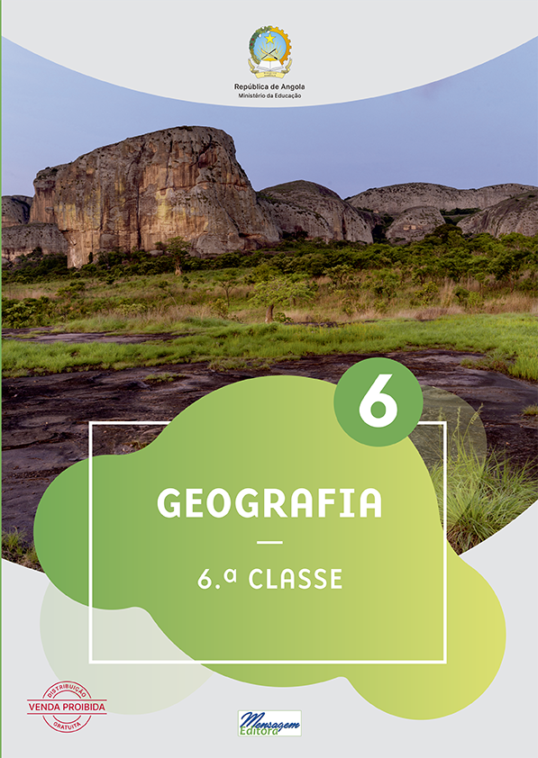 Capa: Geografia – Manual da 6.ª Classe